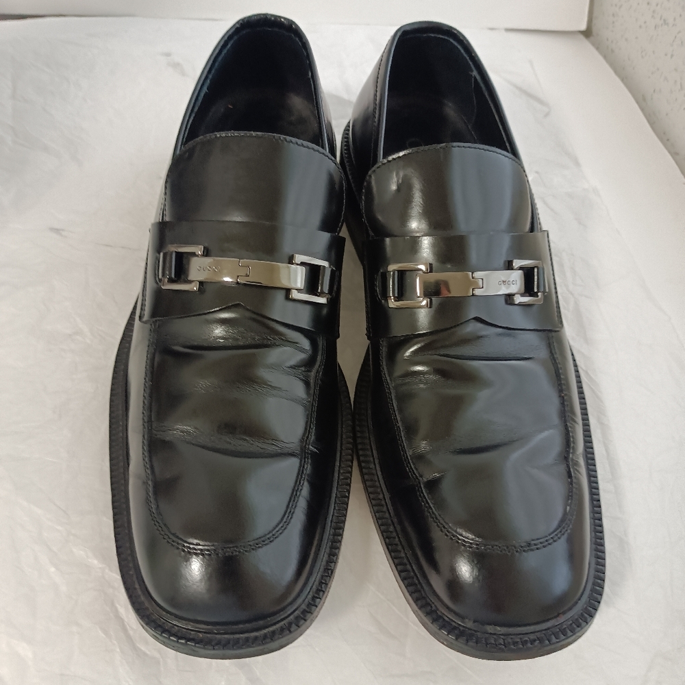 Gucci men's iconic horsebit Loafers size 9.5D - Picture 1 of 16